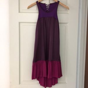 Dallin Chase mini tie back dress